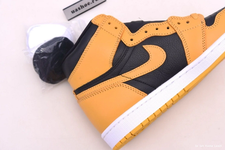 Retro OG High Jordan Black 1 Air 555088-701 Pollen 0103